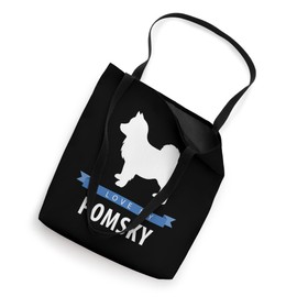 I Love My Pomsky Tote Bag