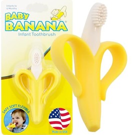 Baby Banana The Original, Banana Brush, Made in USA, Toddler Toothbrush, Family-Owned Business