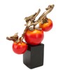 Resin Persimmon Decoration Auspicious Meaning Realistic Cute Home Ornaments for