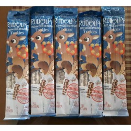 Milk Magic 25 Cookies Milk Magic Flavoring Straws Christmas Rudolph Red-Nosed Reindeer