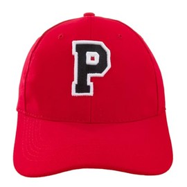 4sold Kids Casual Cotton Baseball Cap Alphabet A-Z Red Caps Black Letter Snap Back Hat Hats Snapback - P