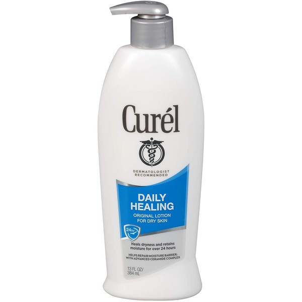 Curel Daily Healing Original Lotion for Dry Skin 13 oz (Pack of 2)