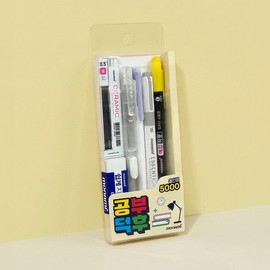 Monami [Monami] Study Geek All-in-One 5000 Set - Writing Utensil Set
