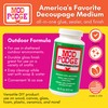 Mod Podge Waterbase Sealer, Glue and Finish for use Outdoors