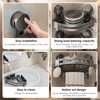 Xugoox Shower Caddy Corner Suction Cup, 2 Pack Powerful Suction
