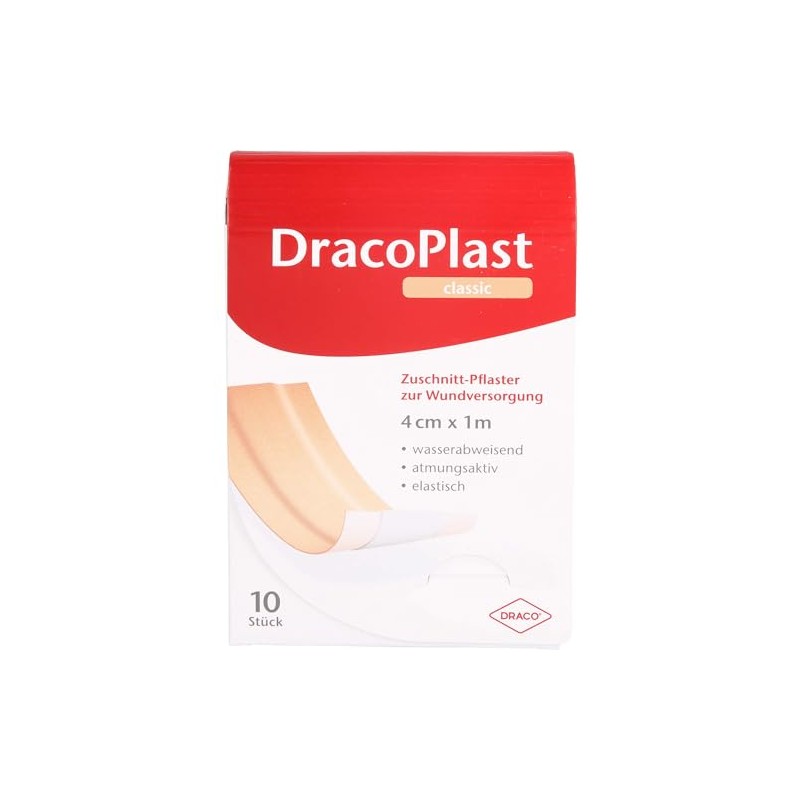 DracoPlast Classic Plaster 1 m x 4 cm Pack of