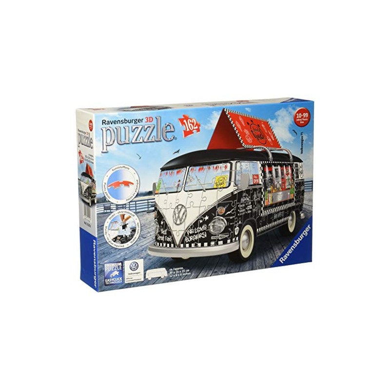 Ravensburger 12525 3D Jigsaw Puzzle - Volkswagen T1 Catering Van