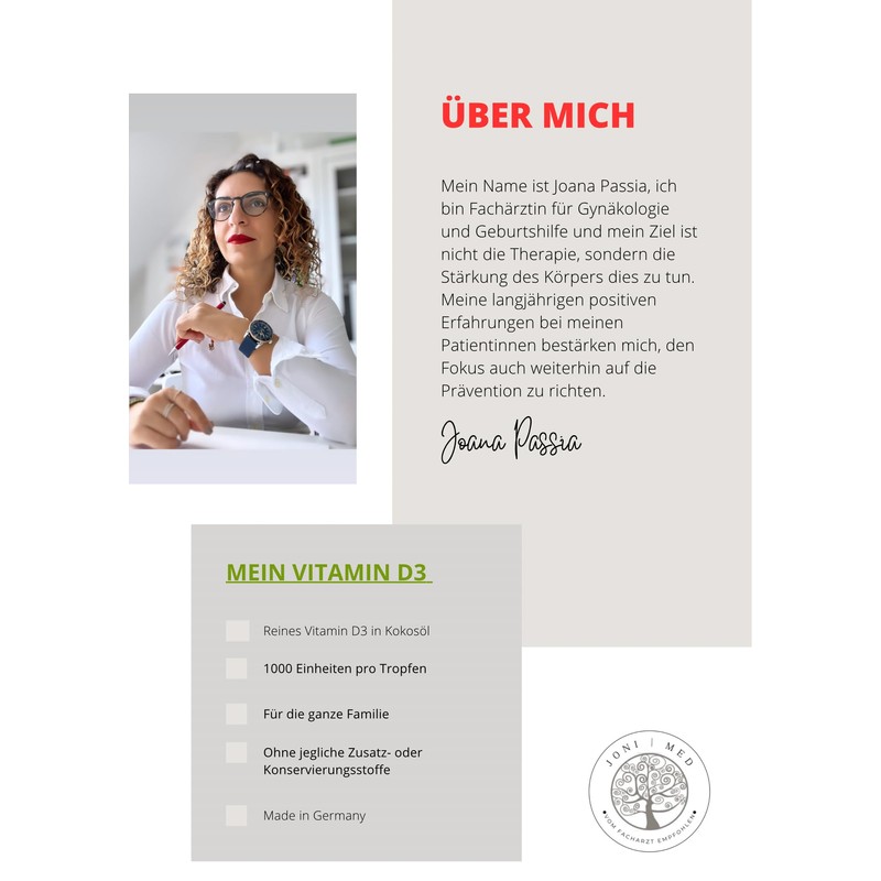 Joni Med Vitamin D3-1000 IU per Drop, High Dose in