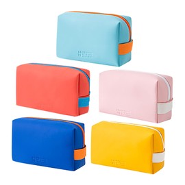 Toiletry Bag Large Capacity Solid Color Waterproof Wash Bag Makeup Cosmetic Organizer for Women Girls Kids Convenient Travel Bag