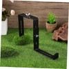 Gatuida 1 Set Railing Flower Pot Bracket Outdoor Flower Planter