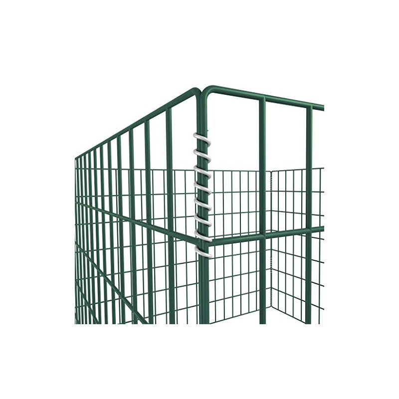 CHARMMA Square Mesh Garden Composter 39.4"x39.4"x27.6"
