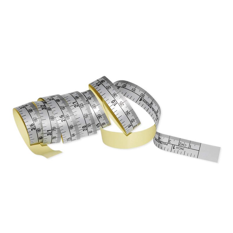 WIN TAPE Workbench Ruler Adhesive Backed Tape Measure - 40