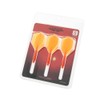 Condor Darts Flight Plain Clear Orange Small S