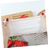 Baluue 1 Pack Disposable Towels for Travel Red Compressed Wipes