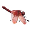 AB Tools Small Metal Red Dragonfly Garden/Home Wall Art Ornament