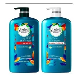 Pack Shampoo Y Acondicionador Herbal De Aceite Argan 865ml                                                                                            