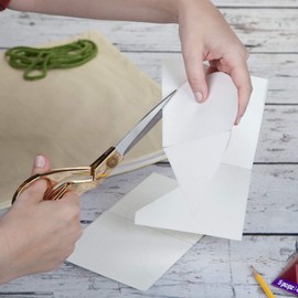 Aleene's Fabric Fusion Adhesive Sheets 5pc, Peel and Stick, Permanent and Washable Fabric Glue Sheets for Crafts