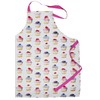 Beautiful Cotton Apron With Pretty Cupcake Design
