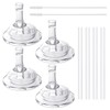 4 Pack Replacement Straw and 2 pack Straw Brush Compatible