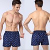 CINVIK Mens Boxer Shorts Sleeping Boxers Pajamas Boxers with Fly