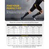 CAMBIVO 2 Pairs Compression Socks for Men and Women(20-30 mmHg),