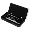 Ipetboom 1Set Eyeglass Repair Tool Precision Screwdriver Eyeglass Tweezers and