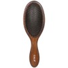 CALA - cepillo ovalado para el cabello de bambú oscuro