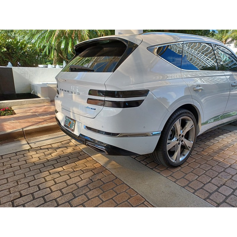 BlingLights Brand Tinted Protective Taillight Film Covers Compatible with 2007