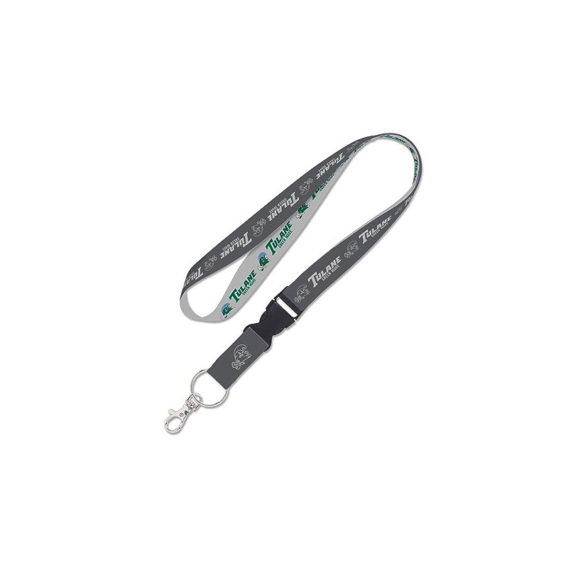 Tulane University Lanyard - Charcoal