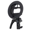 Flash Bracket for Bowens Mount Plastic Metal Round Head Flash