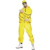 Smiffy's Rapper Costume, Yellow, M - Size 38inches-40inches