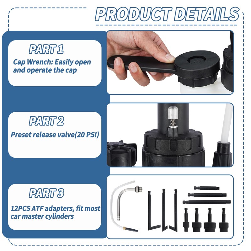 Bicos 3L Transmission Fluid Pump Manual Transmission Oil Pump/Oil Filling