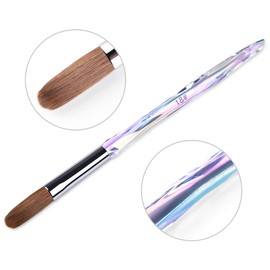 KADS Nail Symphony Acrylic Brush, Nail Art Brush, Scalp Nail Brush, Nail Art Dedicated Brush, Acrylic Nail (18#)