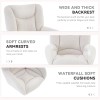 Teddy Fabric Home Office Chair with High Adjustability Feature for