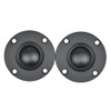 2Pcs Tweeter 1.5Inch 6Ohm 30W Dome Silk Film Tweeter HiFi