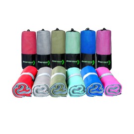 SPORT GEAR Quick Dry Camping & Travel Towel-Microfiber Travel Sports Towel, Microfiber Beach & Gym Sweat Towels For Men & Women Body, Travel Towels Fast Drying Lightweight, Quick Dry Towels For Travel