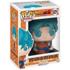 Funko Pop Dragon Ball Z: Super Saiyan God Super Saiyan Goku Collectible Figure, Multicolor