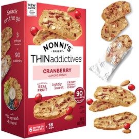 Nonni's, Cranberry Thin addictives, 4.4 Ounce