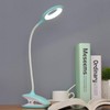 GCDFGV Clip On Reading Light for Bed Headboard, USB Rechargeable