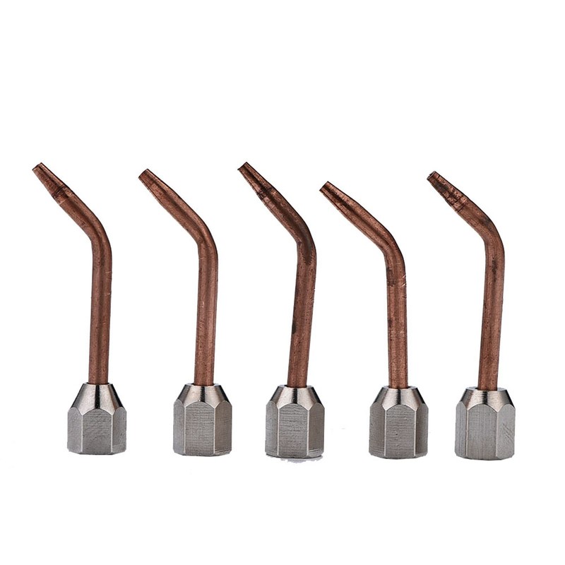Mini Heat Resistant Gas Burner with 5 Tips for Soldering