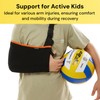 BraceUP Arm Sling for Kids - Comfortable Adjustable Support for