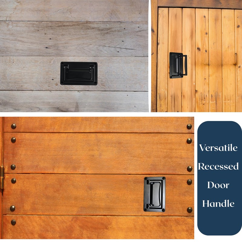 Livale Trap Door Pull Handle - Recessed Door Handle Pull