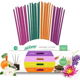 Bloome 32pk Incense Sticks Multipack for Yoga, Meditation or Relaxation | 32 Incense Sticks per Set