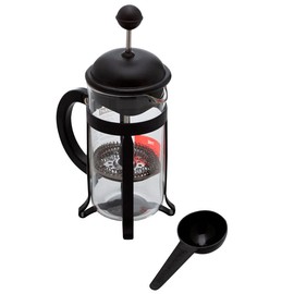 Bodum 34oz Java French Press Coffee Maker, High-Heat Borosilicate Glass, Black - Made in Portugal