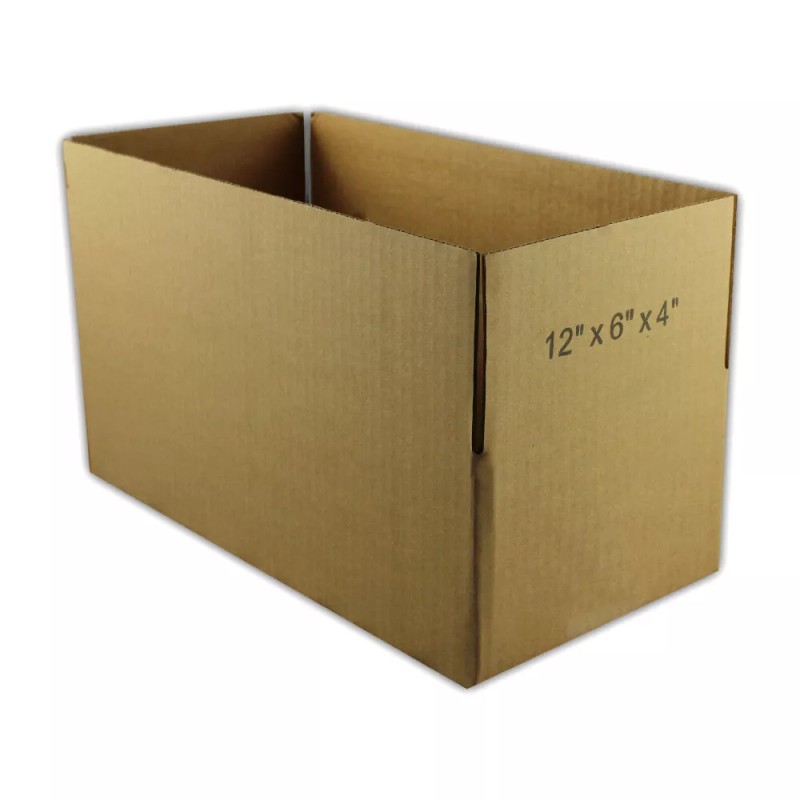 EcoSwift 1-Box 12x6x4 "EcoSwift" Brand Cardboard Packing Mailing Shipping Corrugated