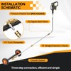 SPECILITE 16 Inch Undercarriage Pressure Washer Attachment for Cold &