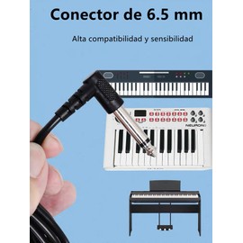 Pedal de Sustain,Piano Teclado Sustain Pedal Universal con Parte Inferior de Goma Antideslizante,Pedal de Sustain para Teclado Electrónicos con Interruptor de Polaridad(Negro)