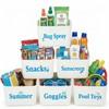 Remerry 6 Pcs Poolside Storage Basket with Handles, Storage Buckets