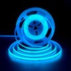 HAMRVL COB LED Strip Lights Ice Blue, DC12V 16.4ft/5M 320leds/M