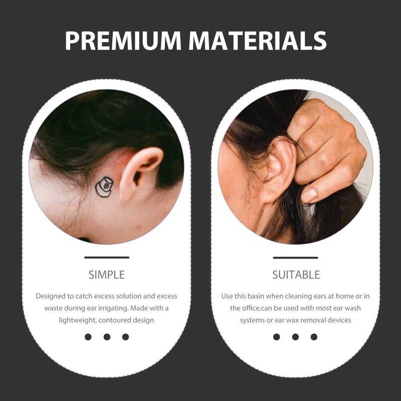 Healvian Ear Wax Removal Kit - Ear Washing Basins -